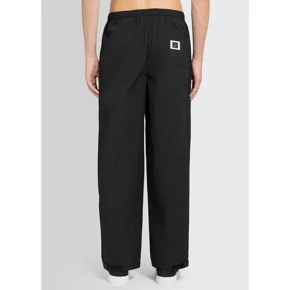 NWT Acne Studios FW24 Crinkle Nylon Regular Fit Trousers Men’s L Face Logo $350